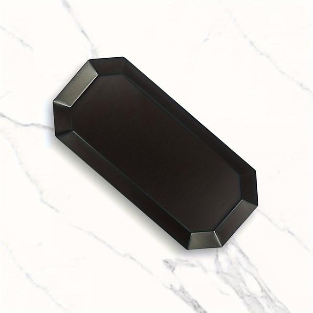 TEMU Stainless Steel Trays For Organizing Cosmetics, Jewelry, Snacks, And Home Decor; Multifunctional Creative Storage Trays. (non-food Contact)