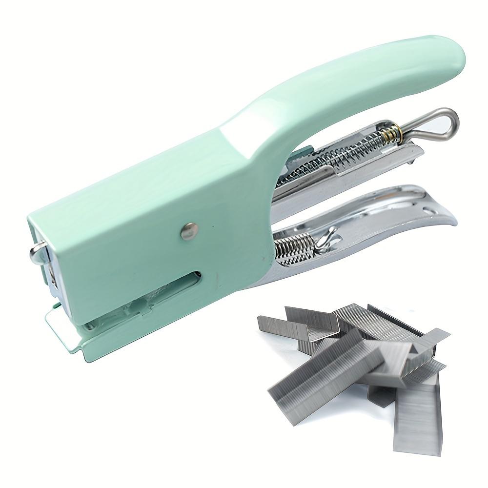 TEMU Small And Exquisite Manual Metal Hand-held Stapler For Macaron