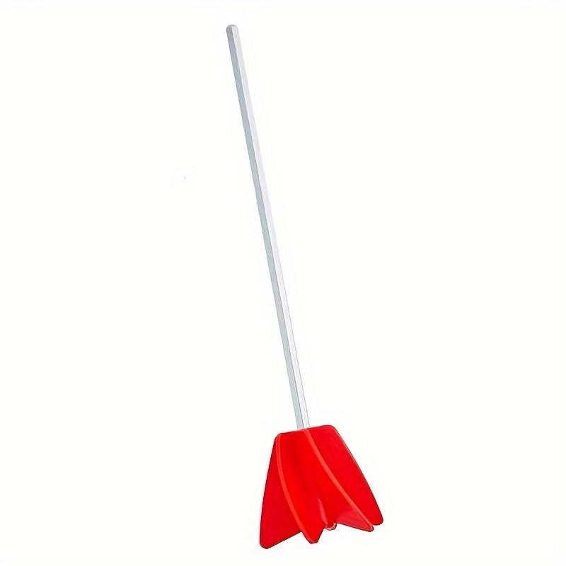 TEMU 1pc Metal Paint Mixer Putty Powder Putty Rod Plastic Cement Paint Mixing Rod Electric Mixing Rod