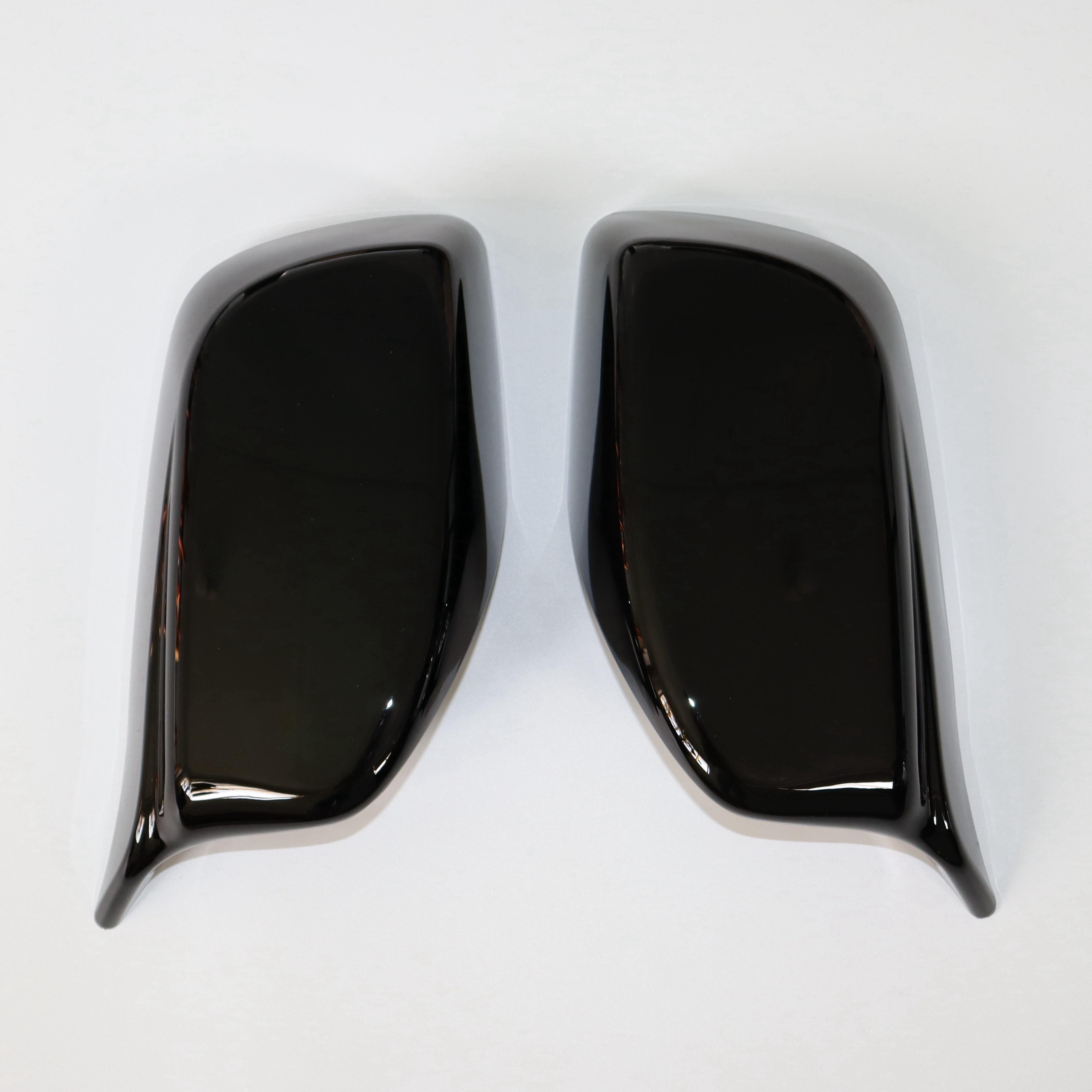 TEMU Passend für BMW 5er E60/E61 Altes Modell 04-07 Rückspiegelgehäuse in Schwarz mit Karbonmuster Autozubehör