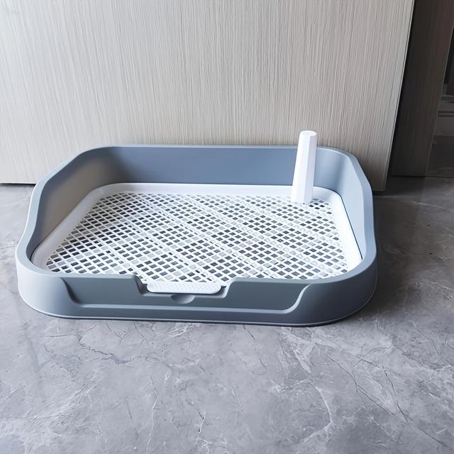 TEMU Reusable Dog Potty Trainer - Washable, Raised Fence & Urine For Indoor Dogs