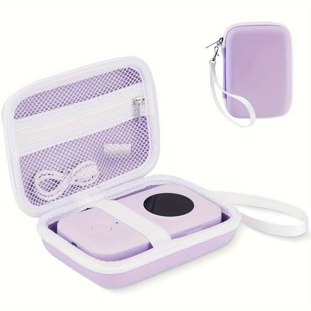 TEMU Case Compatible With D30 D35 Label Maker, Fit For Niimbot D11 D110, Fit For Jadens D110, Label Printer Case Easily Storage And Carry, Easily Store Your Printer, Tape, Usb Line