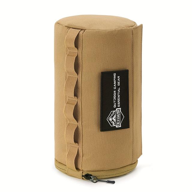 TEMU Outdoor Taschentuchhalter – Tragbarer Rollenpapier-Aufbewahrungsbehälter aus Polyester für Picknick, Camping & Wandern