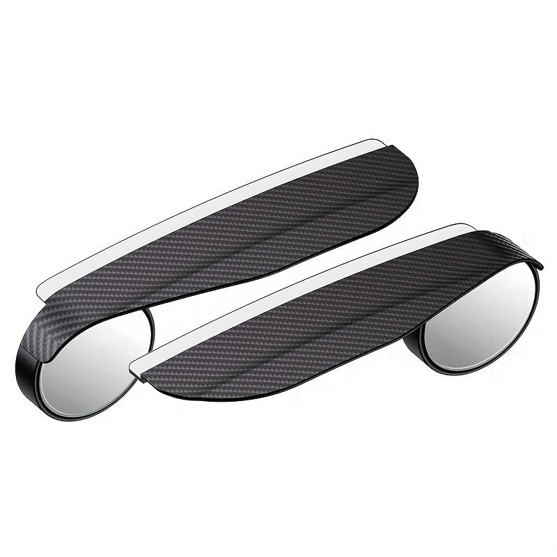 TEMU 2pcs Car Blind Spot Mirrors, Multifunctional 2-in-1 Rearview Mirror Rain Guard, Rainproof And Expanding Visibility, Reducing Blind Spots