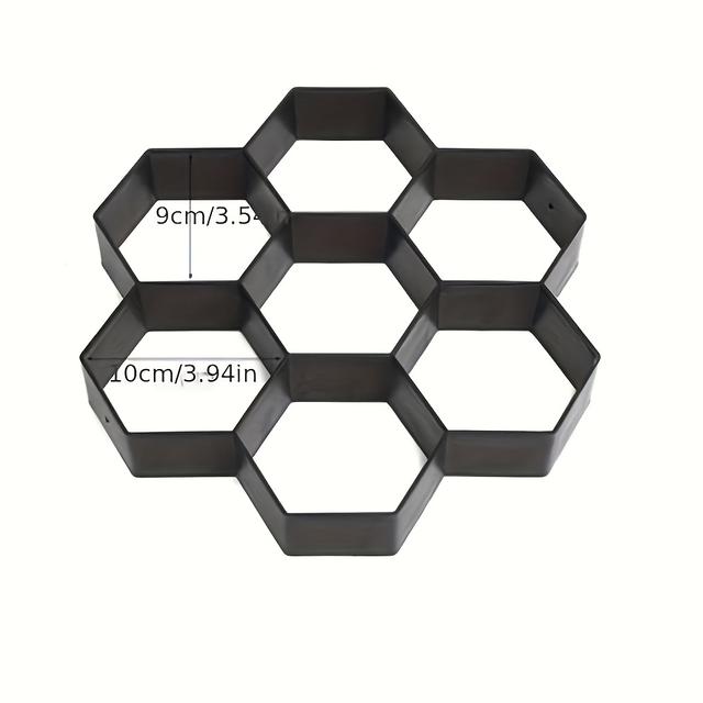 TEMU 1pc, Cement Brick Concrete Mold Garden Road Mold G Model