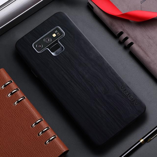 TEMU For Case Designed For Galaxy Note 10 Lite Plus, For Galaxy Note 9, And For Galaxy Note 20 Ultra 5g, Featuring A Wood Pattern And Made Of Pu