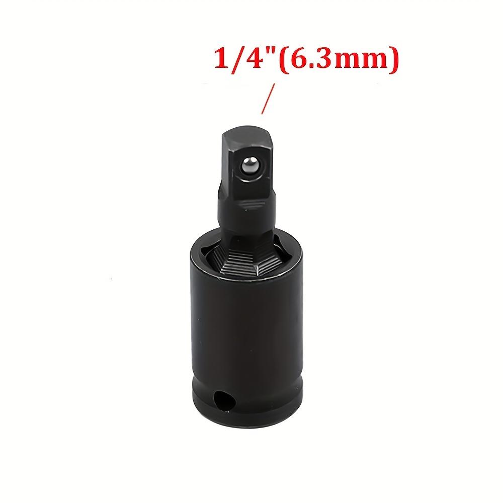TEMU 1pc/3pcs Universal Joint Socket, Impact Swivel Socket Set, 1/4 Inch, 3/8 Inch, 1/2 Inch Drive Socket