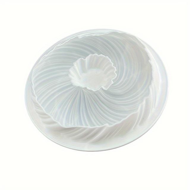 TEMU 1pc Round Spiral Mousse Cake Mold, Silicone Baking Mold Dessert Form Pastry Pan Baking Mould Bakeware Kitchen Stuff Kitchen Accessories Baking Supplies Halloween Christmas Party Favors