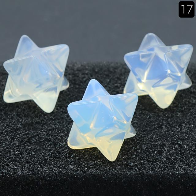 TEMU 1pc Natural Stone Star, , Amethyst, Generator, , Gift For