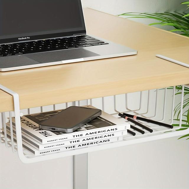 TEMU Küchenschrankregal, einfacher hängender Aufbewahrungskorb für die Küche, Aufbewahrungsorganizer ohne Montage, mehrstufiges Regalgestell