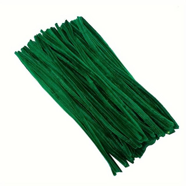 TEMU 200pcs High Quality Multi- Pipe Cleaners, Chenille Stems, Fuzzy Sticks, Bendy Sticks, Plush Sticks Rods For Diy Crafting