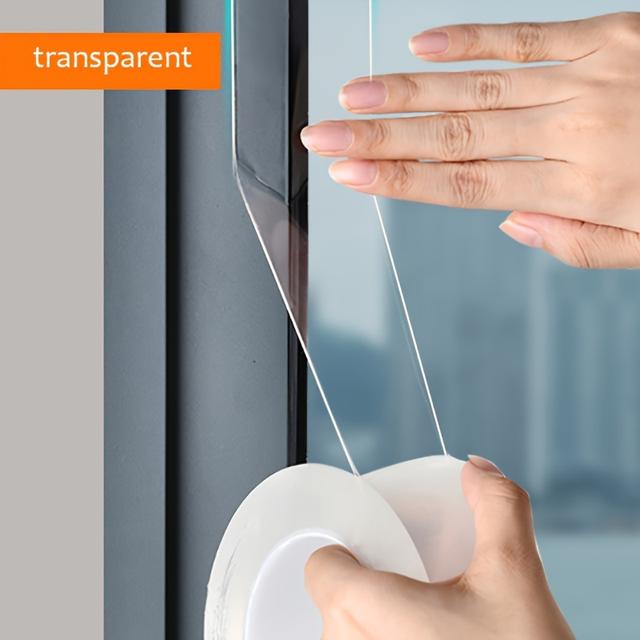 TEMU 1 Roll Window Windproof Tape For Window Seal Length 787inch, High And Thickening Without Leaving , Cloth-based Tape For Cold Water And Waterproof Seal