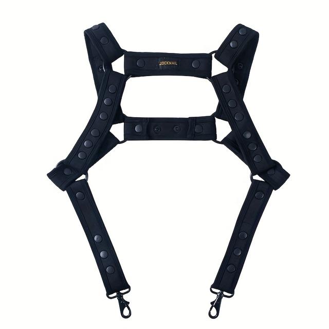 TEMU Jockmail Men's Style Strap- Shoulder Strap Back Strap - 6 Colors, High-elasticity Underwear Suitable For Gym, Bodybuilding & Daily Wear - Discreet Device