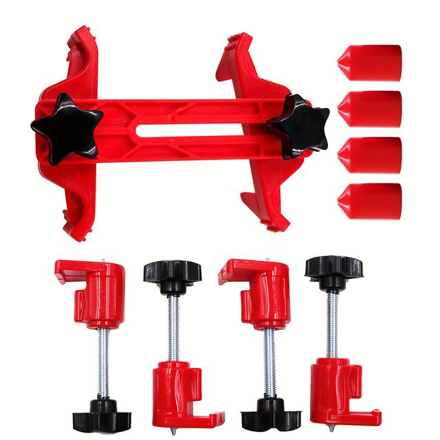 TEMU 9pcs Universal Camshaft Lock Bracket - Easily Secure Engine With This Automotive Tool Set