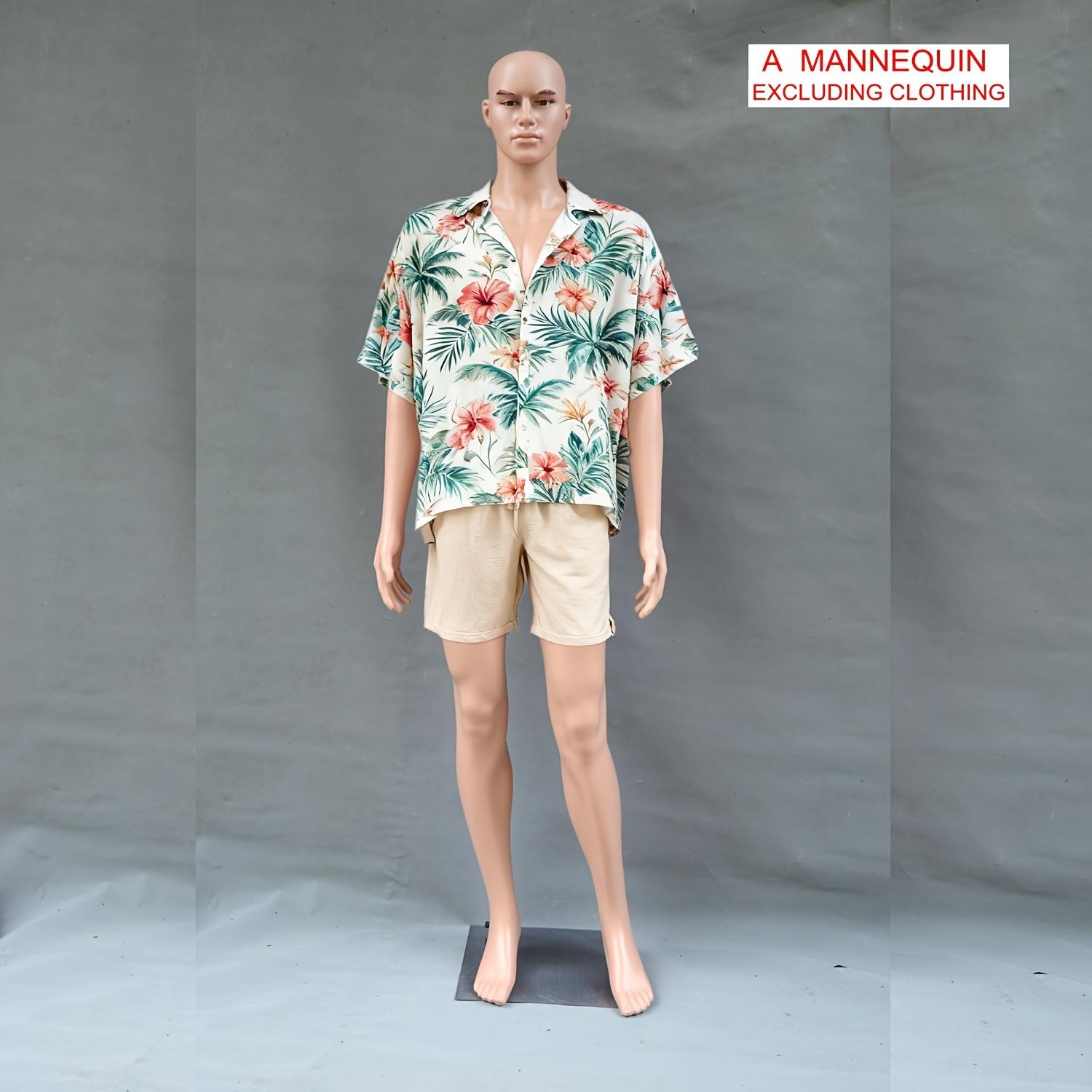 TEMU Manichino nuovo all'ingrosso, in plastica, da cucito, staffa, realistico, staccabile, oggetti di per esposizione del corpo , testa e braccio ruotabili con base in metallo, traduzione in inglese