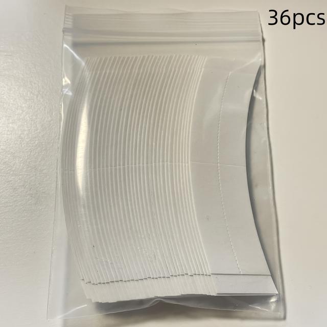 TEMU Wholesale Waterproof And Sweatproof Double-sided Tape For Hair Extensions, 36pcs Per Pack, Adhesive.