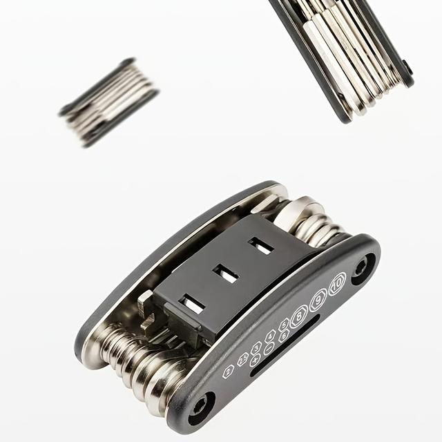 TEMU 16-in-1 Multifunctional Folding Screwdriver Set | Universal Hexagonal Steel Screwdrivers, Random For Home And Car Use