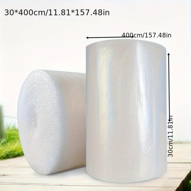 TEMU Rolek folii bąbelkowej do pakowania, transportu i wysyłki – wytrzymała, idealna do użytku domowego i komercyjnego, doskonały wybór dla Twoich potrzeb