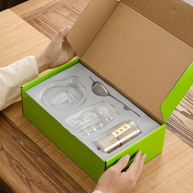 TEMU 7pcs Matcha Tea Set, Matcha Bowl With Pouring Spout, Matcha Whisk And Holder, Sifter - Elegant Matcha Kit Gift Set In Gift Box For Matcha Lovers, Matcha Preparation Kit For Matcha Tea Ceremony