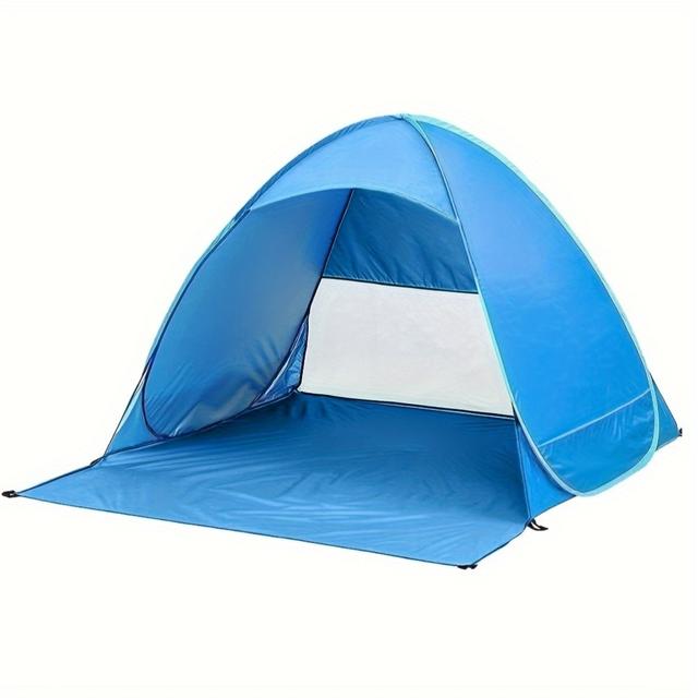 TEMU Instantly Set Up A Portable Beach Tent For Sun Protection Outdoors