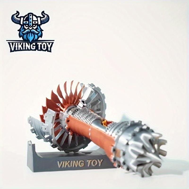 TEMU 3d Printed Airplane Engine Ornament For Cool Desktop Decoration; 3d Model; Desktop Toy