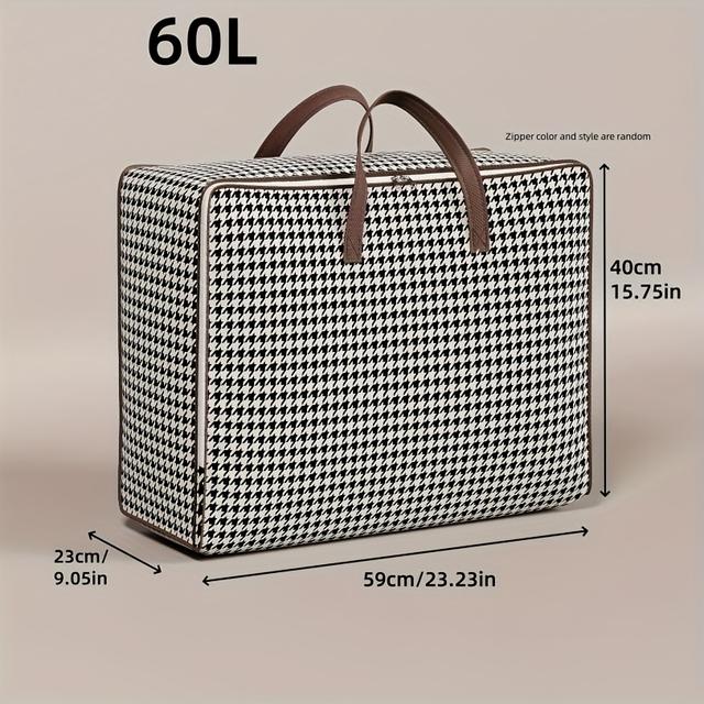 TEMU Travel Organizer Bag, Bag In Bag, Storage Bag, Comforter Storage Bag, Clothes Luggage Moving Packing Bag, Large Capacity Organizer Bag