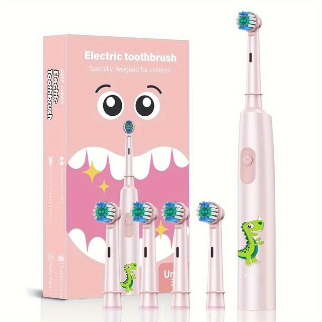 TEMU Electric Toothbrush With 3 Cleaning Modes, Automatic Deep Cleaning, Rechargeable Soft Bristle Toothbrush Suitable For Children And Adults Of All Genders