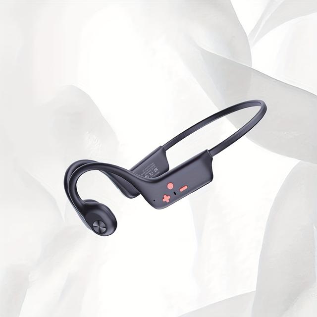 TEMU Wireless Bone Conduction Headphones, Designed To Be And Sweat-resistant. Open-ear Air Conduction Headphones Are Perfect For Sports Enthusiasts, Featuring A Built-in Microphone And A That Lasts H