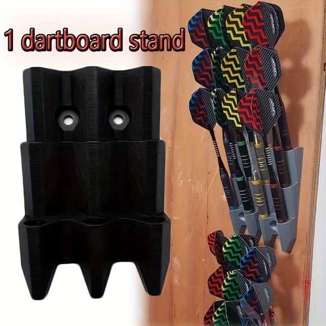 TEMU A Heavy-duty Dart Rack With 9 Dart Compartments - A Wall-mounted Dart Storage Solution Featuring A Secure Fastening System, Designed To , Suitable For Homes, Bars, And Offices
