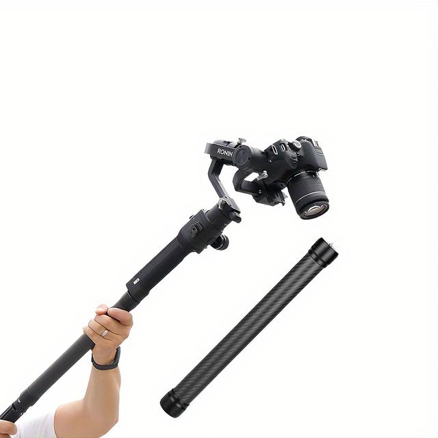 TEMU Розсувна карбонова монопод стійка для DJI RS3, ручний тримач для гімбала