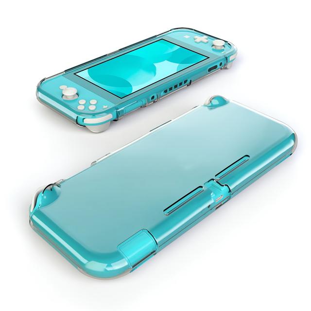 TEMU Silicone Protective Case For For Switch Lite - Shockproof Transparent Cover With And Comfortable Grip, Accessory Kit For Gaming Console, Cute For For Switch Case