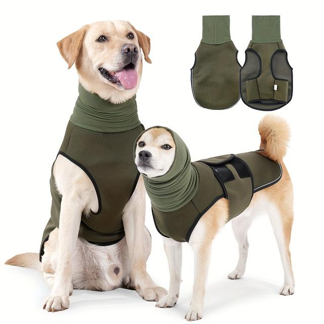 TEMU Protective Cover, Dog Emotional Calming Vest, Second-generation Upgraded Anti-anxiety Jacket For Dogs