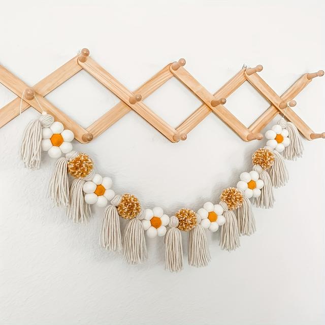 TEMU Tassel Wooden , Decor, Tassel For , , Classroom Supplies, No Or Battery Needed