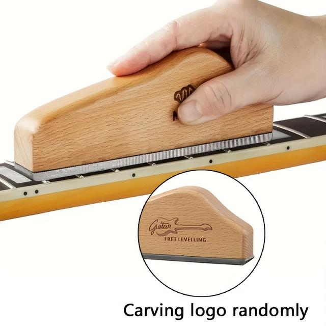 TEMU 1pc 6-inch Guitar Fret Leveling File, Luthier Repair Tool