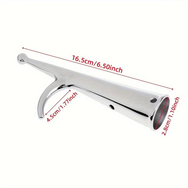 TEMU High Quality Steel Boat Hook Inner Diameter 28mm Lifeboat Tow Hook Boat Pick Boat Hardware Accessories