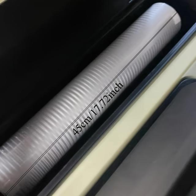 TEMU Decorative Window Film - Glass, Frosted Textured & Cling For Bathroom, Living Room, Office, Kitchen - Anti-peep Static Vinyl Sticker, Removable Covering