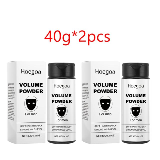 TEMU (buy 1 Get 1 Free) 40g*2pcs Volumizing Styling Powder, Contains Modified , Octenyl Succinate Aluminum, And Silica, Easily Absorbs Oil, Keeping And Fluffy, Styling Care For Waves And Curls