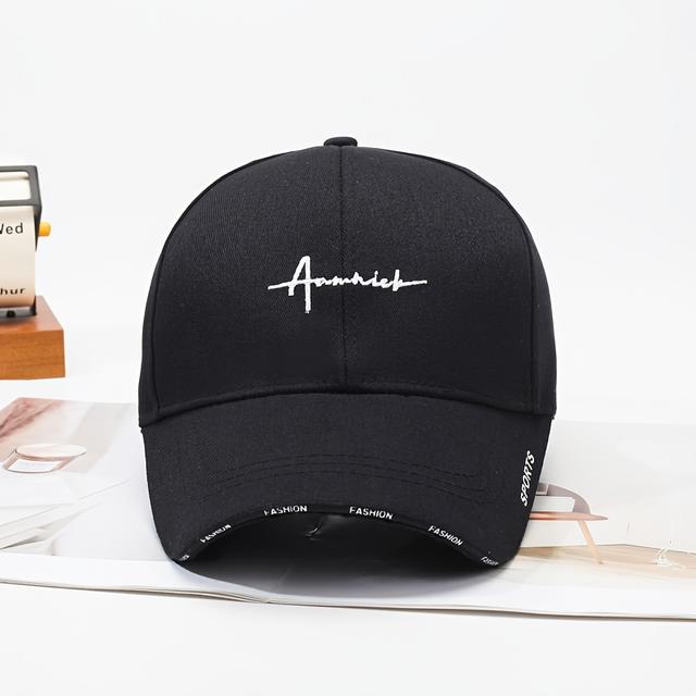 TEMU 10 Suitable For A Unisex Casual Embroidered Letter Baseball Cap, A Hip-hop Hat For And Winter, And A Lightweight Outdoor Travel Hat That Worn In All