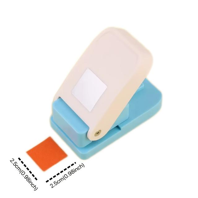 TEMU 휴대용 DIY 엠보싱 기계 & 종이 펀치 - 수공예, 스크랩북, 저널, 카드 만들기에 적합한 수동 핸드프레스 도구 - 패브릭 & 종이용 컴팩트 엠보싱 프레스 (플라스틱)