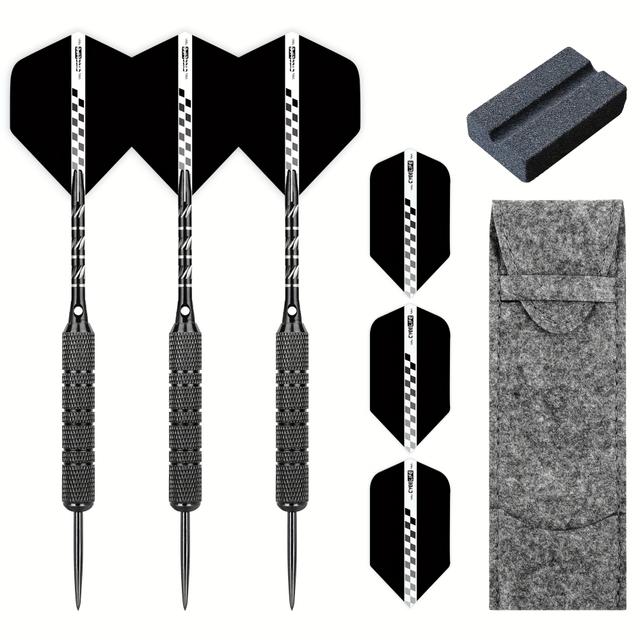 TEMU 3-pack Caregames Iron Darts | Durable Metal Needle-style Darts For Universal Use