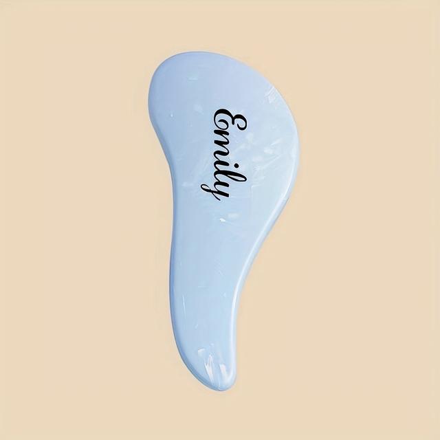 TEMU Peine Personalizado con de Mármol en Miniatura, Peine Portátil con Suela Acolchada y Personalizado - Regalo para , Familiares o Profesores