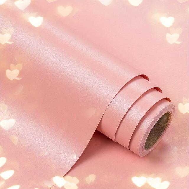 TEMU 10m/Rolle Perlenpulver Verpackungspapierrolle, breite 43cm glänzende Oberfläche – Ideal für , Spezialgalerien & Eventplaner; Perfekt für Hochzeiten