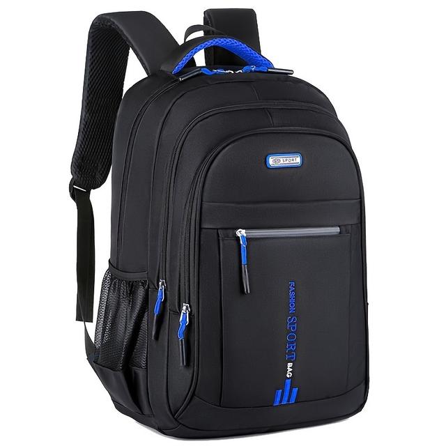 TEMU High- Backpack For Leisure, Designed For Carrying Luggage And Computers, With Zippers