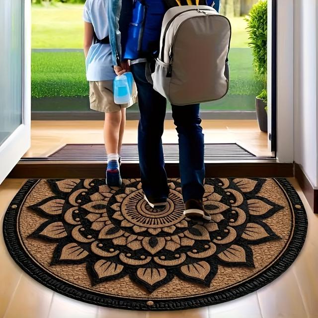 TEMU 2d Plane Welcome Mat, Suitable For Entryway, Bedroom, Kitchen, And Bathroom Multi-use Decorative Floor Mat