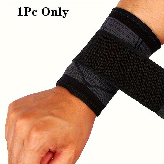 TEMU . Verstellbare Handgelenkstütze, Atmungsaktives Spandex-Material mit Klettverschluss, Maschinenwaschbar, für Fußball und Basketball - M/L/XL