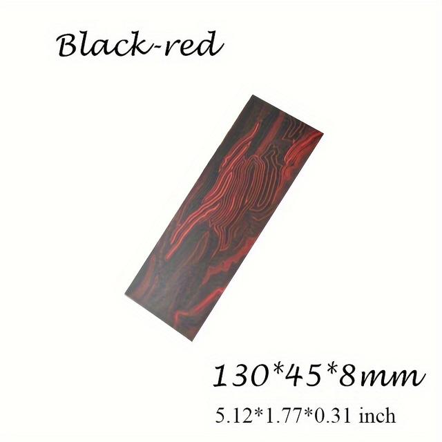 TEMU Damascus Pattern G10 Material Knife Handle Diy Making Boards Plates Accessories For Knives Grip Patches Scales - 1 Pcs