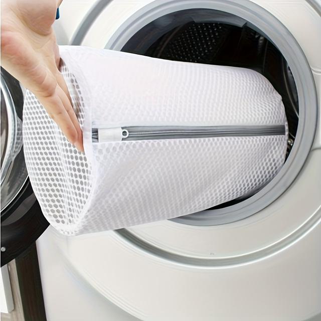 TEMU Wytrzymały siatkowy worek do prania butów - ochrona 360°, wielorazowy worek do prania sneakersów i butów sportowych, z zamkiem błyskawicznym, worki do prania