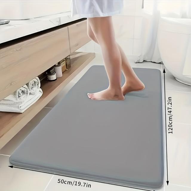 TEMU Non-slip Bath Rug Suitable For Shower, Bathtub, Bedroom & Living Room - Thick Soft Machine Washable With Backing, Durable Mat Suitable For Bathroom,, Tub, Bed, Living Room -