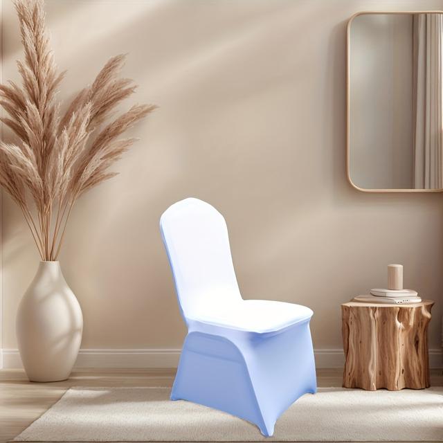 TEMU 32-teiliges Set Dehnbare Stuhlbezüge für Hochzeiten, Partys, Veranstaltungen – Elastische Spandex-Stretchbezüge, Maschinenwaschbar – Kostengünstige Stuhlhüllen für , Partys, Veranstaltungen