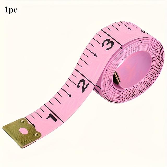 TEMU 1pc Body Measuring Ruler, 60inch/150cm, Measuring, Fitness And Cutting, Pvc Material, Universal For All, Number Of Products:1, Exercise Machine Parts & Accessories